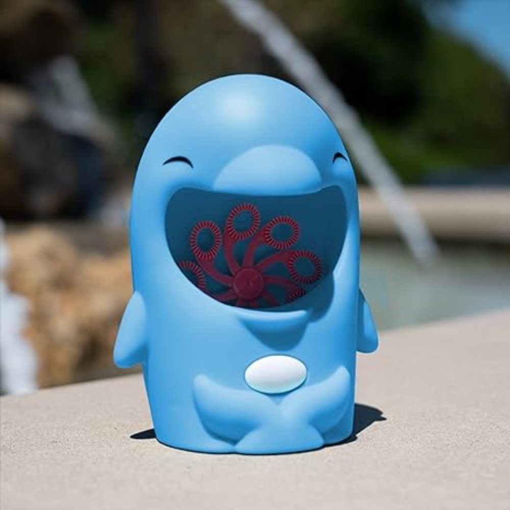 Good Banana Dolphin Bubble Maker Cordless Bubble Blower Toy NWT